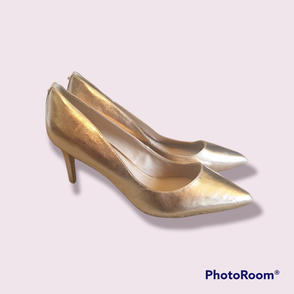 BCBG Rose Gold Heels